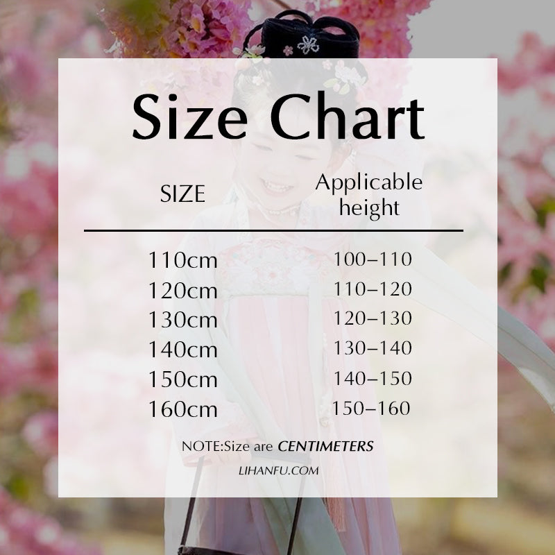 Children's Dress Fendai 粉黛 Ruqun Spring Summer Autumn