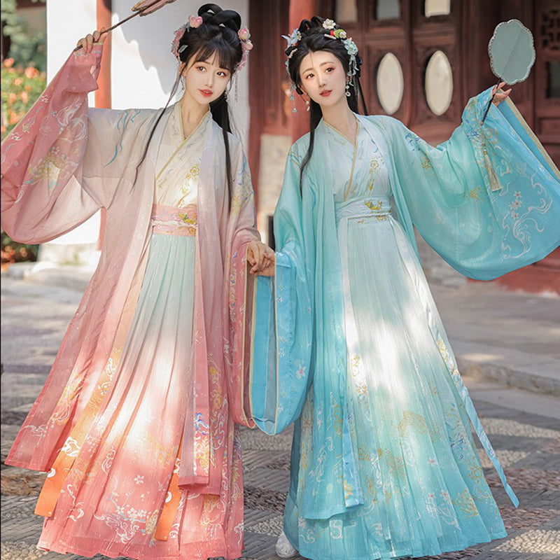 WEIJIN Dynasty Cangmingyue 沧溟月 Women's Dress Spring Summer Autumn