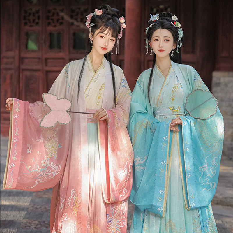 WEIJIN Dynasty Cangmingyue 沧溟月 Women's Dress Spring Summer Autumn