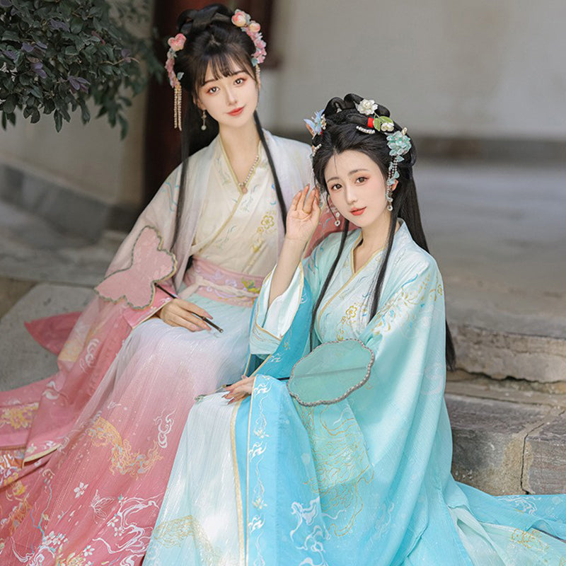 WEIJIN Dynasty Cangmingyue 沧溟月 Women's Dress Spring Summer Autumn