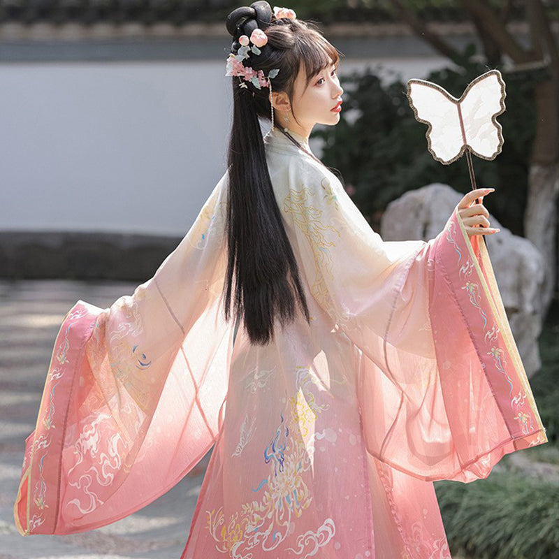 WEIJIN Dynasty Cangmingyue 沧溟月 Women's Dress Spring Summer Autumn