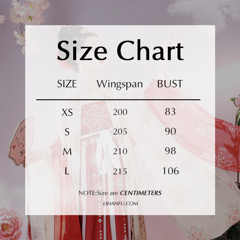 TANG Dynasty Hanfu Women's Fanhua Yu 繁花语 Skirt Spring Summer Autumn
