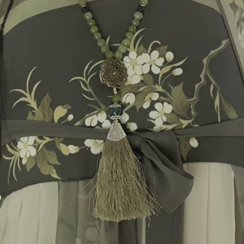 TANG Dynasty Hanfu Women's Angran 盎然 Skirt Spring Summer Autumn