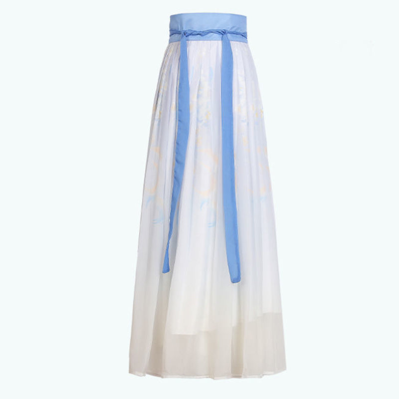 SONG Dynasty Hanfu Women's Xiangsiyi 相思意 Skirt Spring Summer Autumn