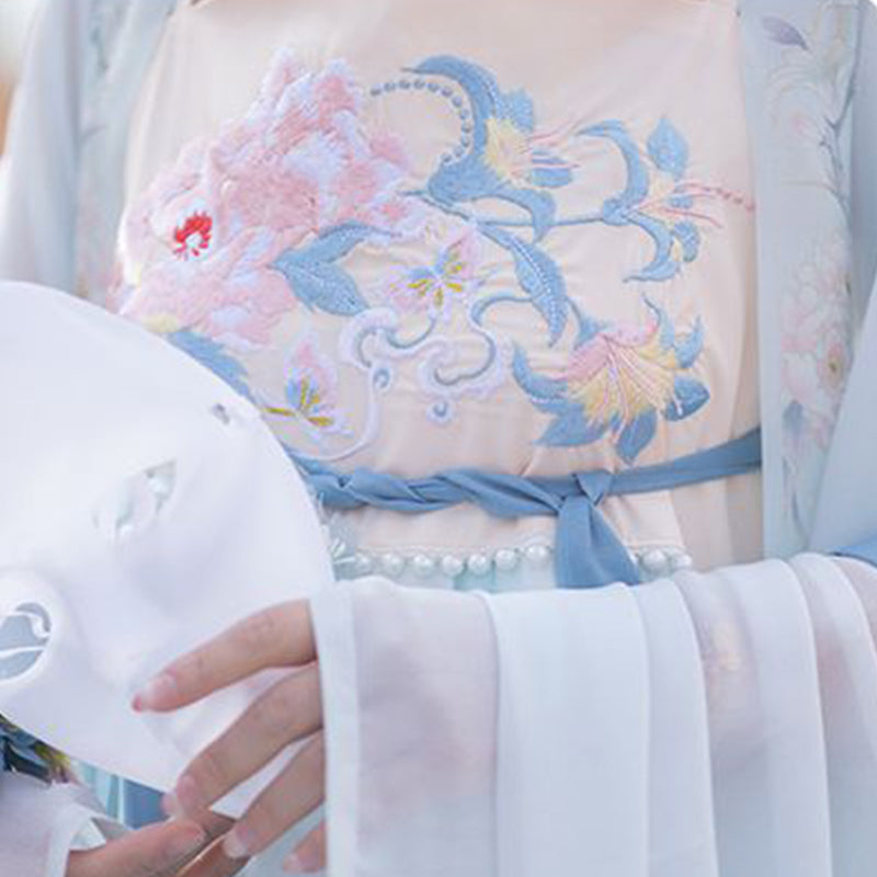 TANG Dynasty Hanfu Women's Fendai 粉黛 Skirt Spring Summer Autumn