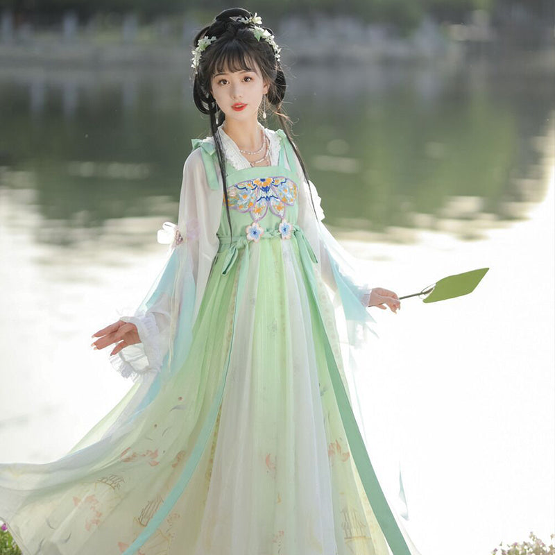 TANG Dynasty Dress Women's Xizuiyan 惜醉颜 Ruqun Spring Summer Autumn
