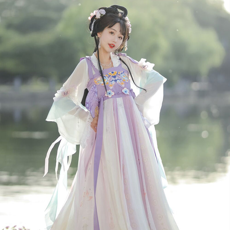 TANG Dynasty Dress Women's Xizuiyan 惜醉颜 Ruqun Spring Summer Autumn
