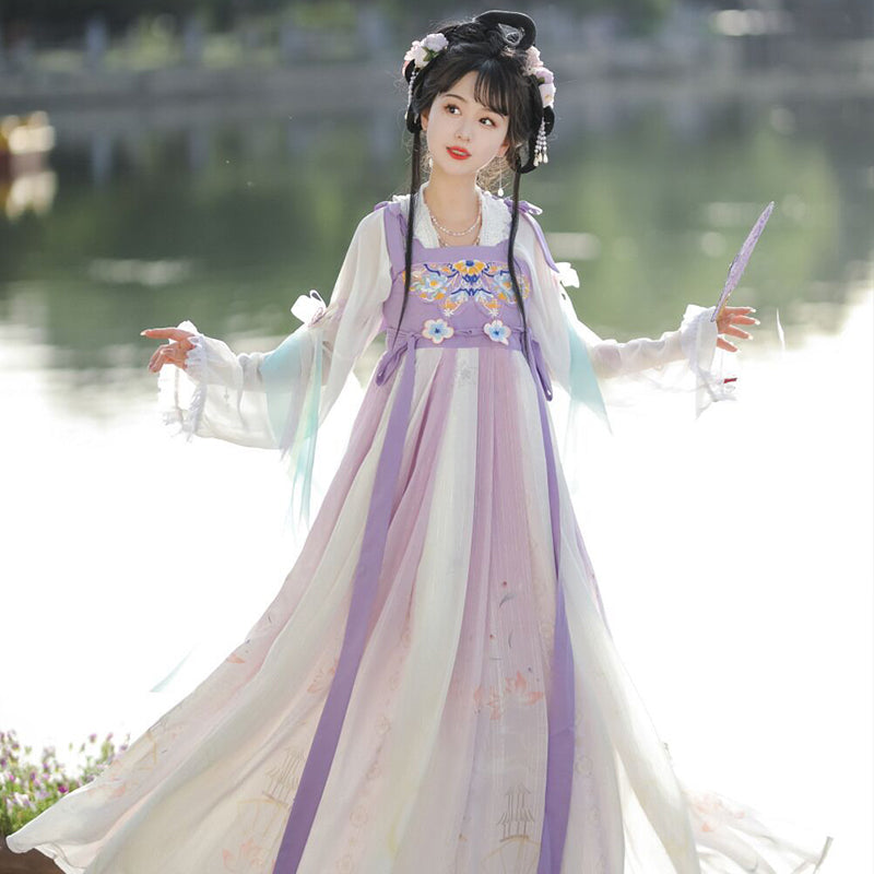 TANG Dynasty Dress Women's Xizuiyan 惜醉颜 Ruqun Spring Summer Autumn