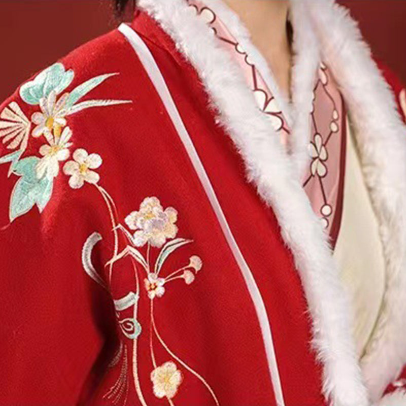 Women's Chinese New Year Huakaizhujin 花开珠锦 Hanfu Winter