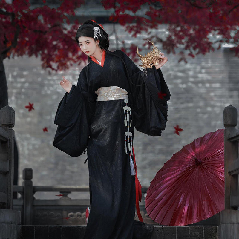 QIN 秦 Dynasty Women's Dress Warring States Yaoqin 曜秦 Traditional Chinese Clothing Spring Summer Autumn