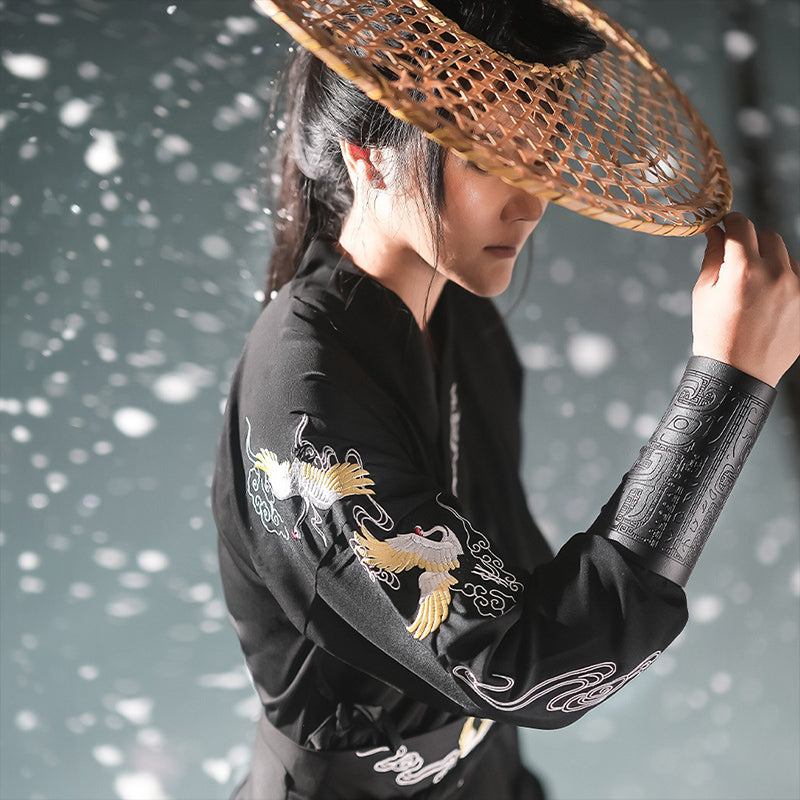 Weijin Dynasty XIA 侠 Men's Hanfu Qingzhu 清竹 Male Traditional Chinese Clothing Spring Summer Autumn