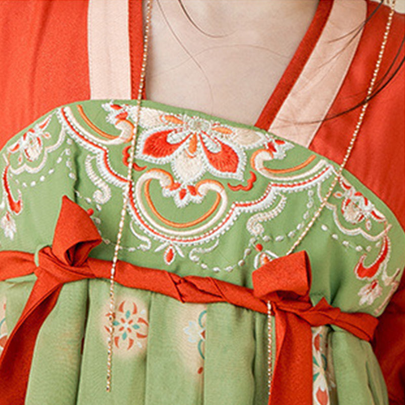 TANG Dynasty Dress Chang’an 长安 Children's Chest High Ruqun Spring Summer Autumn