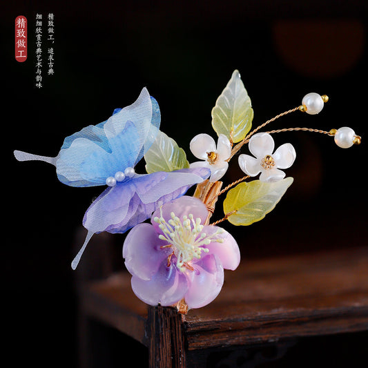 Traditional Chinese Hair jewelry Jimeng 季蒙 Hanfu Historical Headgear