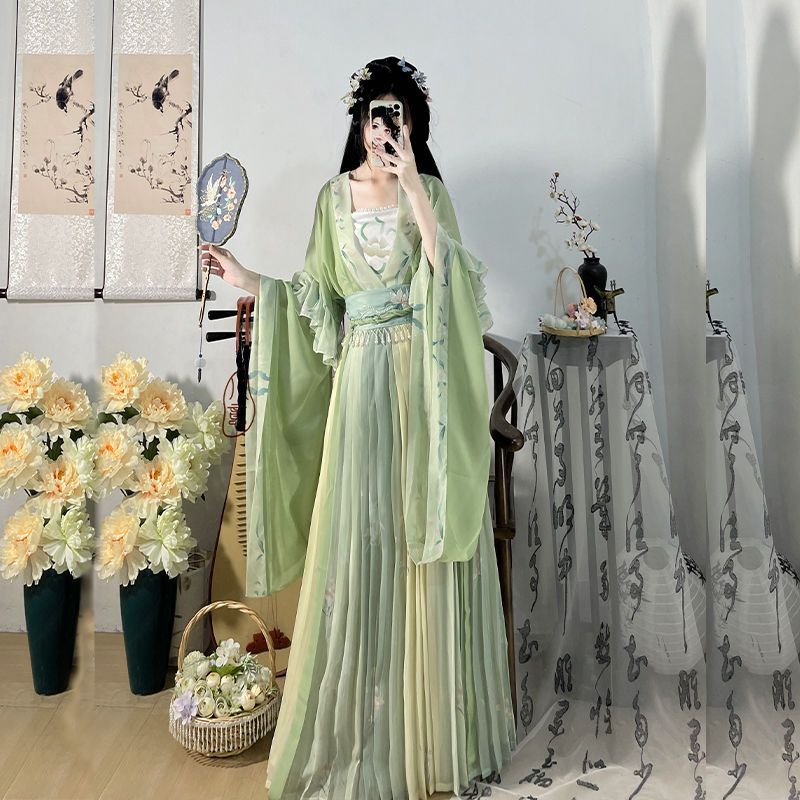 WEIJIN Dynasty Hanfu Women's Qingyi 清逸 Skirt Spring Summer Autumn