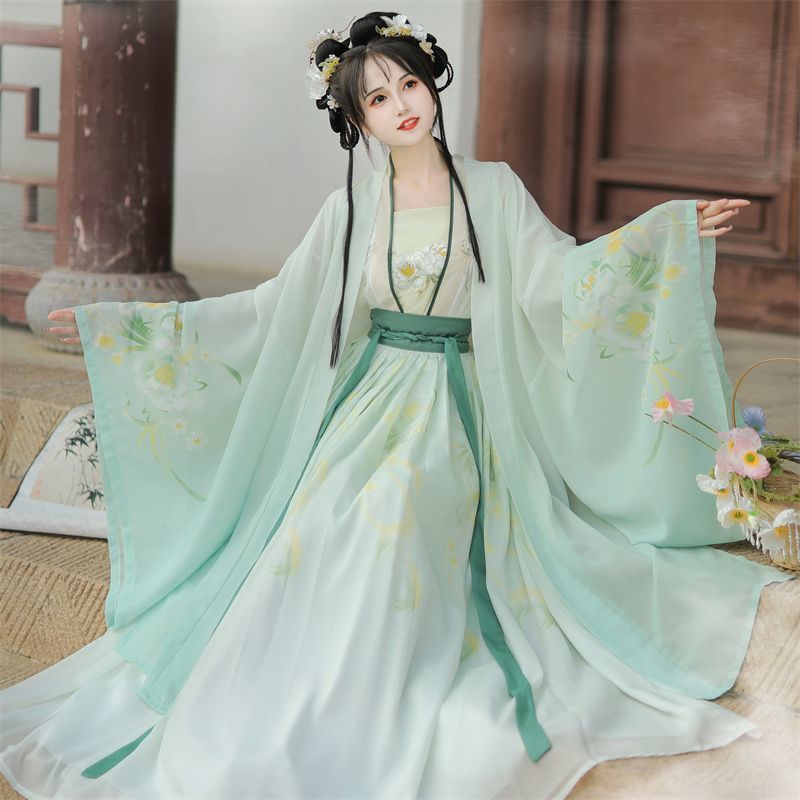 SONG Dynasty Hanfu Women's Xiangsiyi 相思意 Skirt Spring Summer Autumn