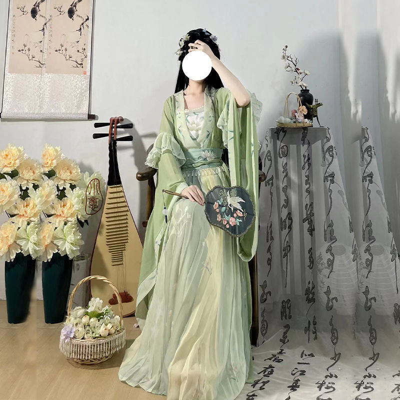 WEIJIN Dynasty Hanfu Women's Qingyi 清逸 Skirt Spring Summer Autumn