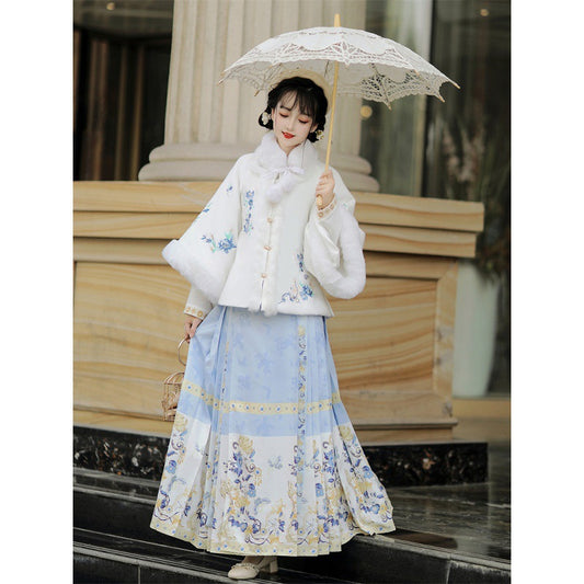 New Chinese Style Clothing Chunxin Lanting "兰亭" Women's Modern Hanfu Winter Autumn