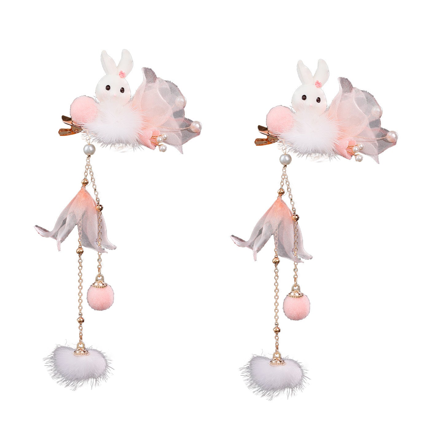 Traditional Chinese Hair jewelry Shuangtong 霜彤 Hanfu Historical Headgear