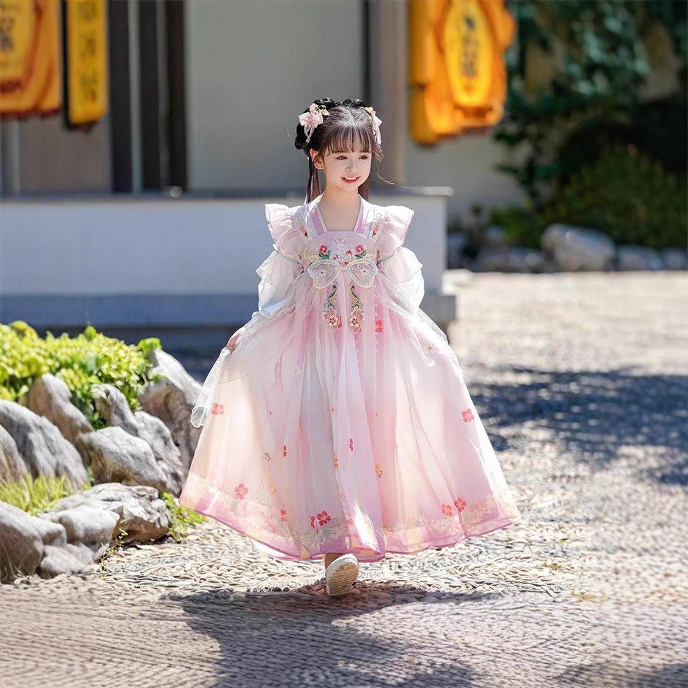 TANG Dynasty Children's Butterfly 蝴蝶 Ruqun Spring Summer Autumn
