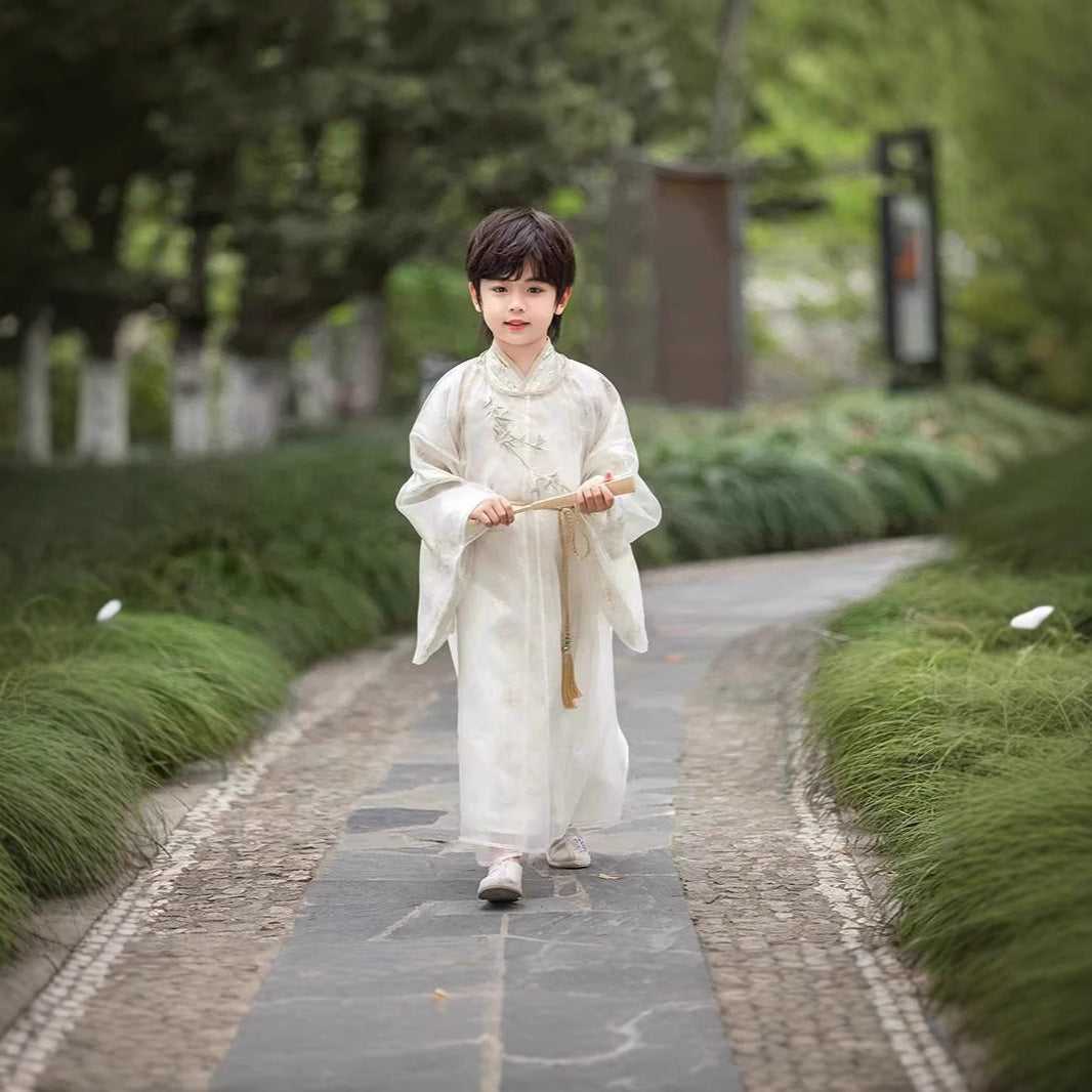 Children's Traditional Scholar Jinbang 金榜 Suit Spring Summer Autumn