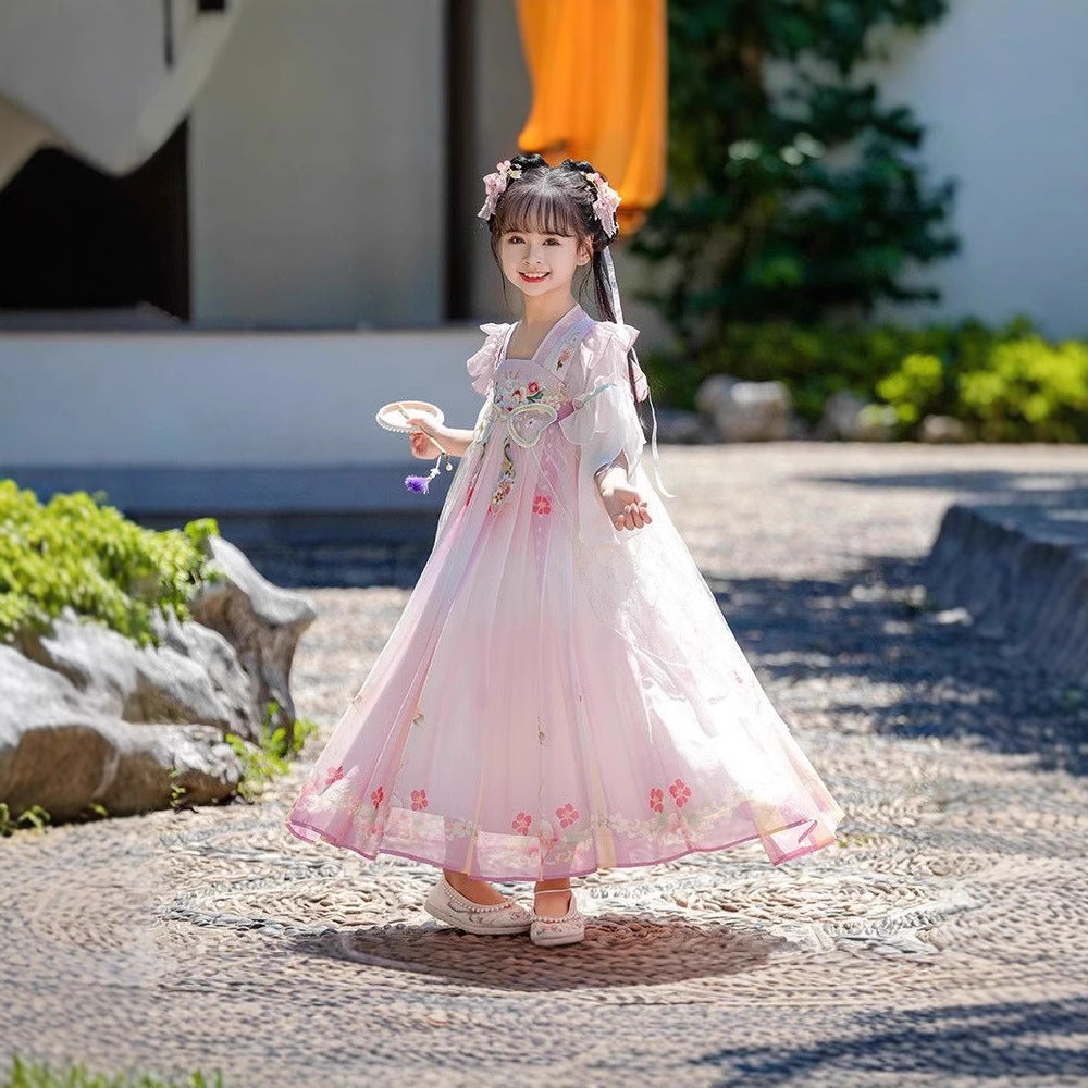 TANG Dynasty Children's Butterfly 蝴蝶 Ruqun Spring Summer Autumn