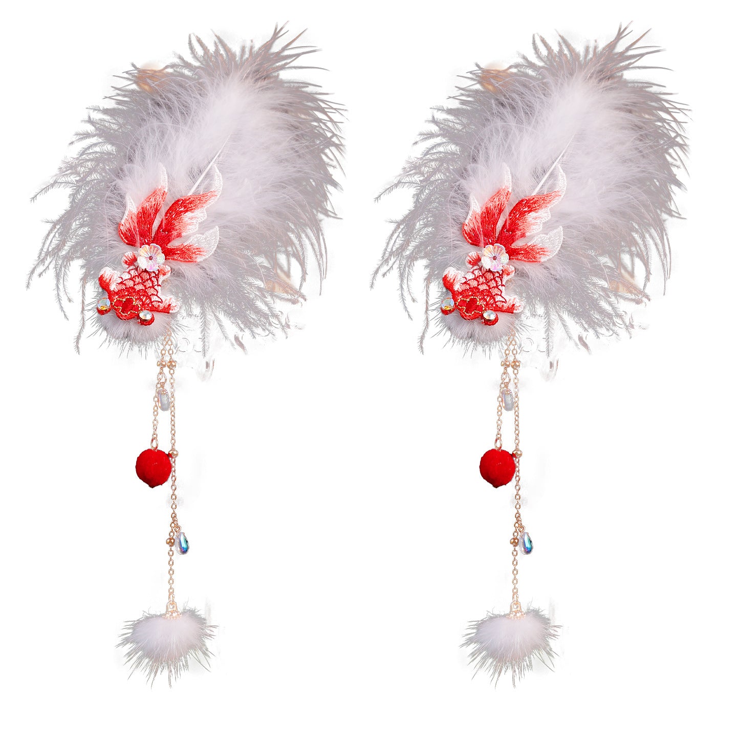 Traditional Chinese Hair jewelry Pianyu 翩愉 Hanfu Historical Headgear