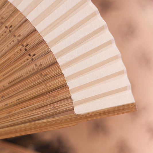 Traditional Chinese Narrow Edged Folding Fan