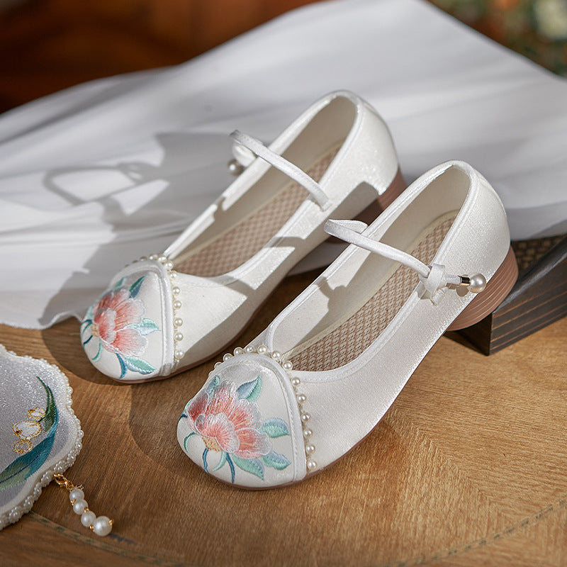 Women's Traditional Shoes Hongluan 红鸾 Chinese Increase Spring Summer Autumn