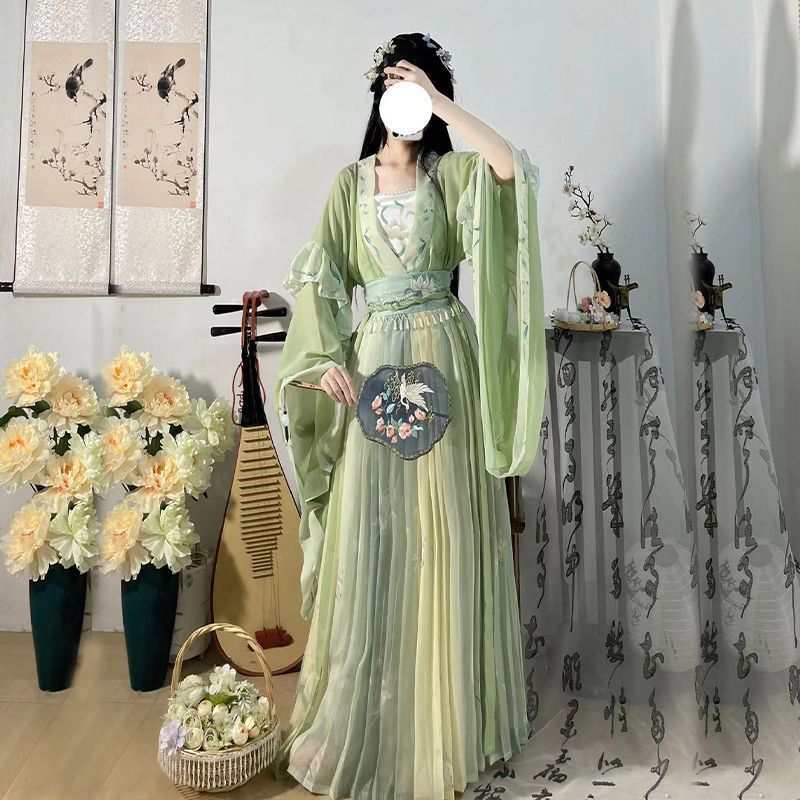 WEIJIN Dynasty Hanfu Women's Qingyi 清逸 Skirt Spring Summer Autumn