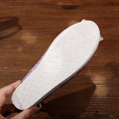 Women's Traditional Shoes Meizi 梅紫 Chinese Internal Increase Head Tilted Spring Summer Autumn