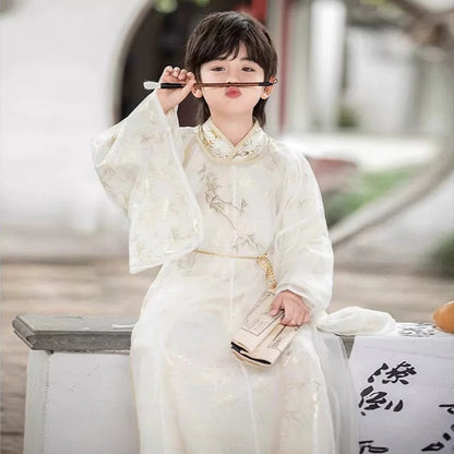 Children's Traditional Scholar Jinbang 金榜 Suit Spring Summer Autumn