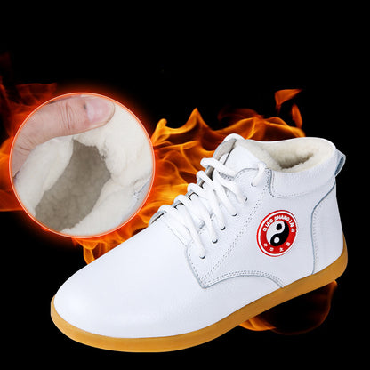Winter High Top Fleece Tai Chi Shenxinglv 神行履 Shoes