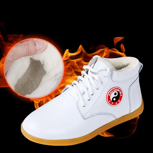 Winter High Top Fleece Tai Chi Shenxinglv 神行履 Shoes