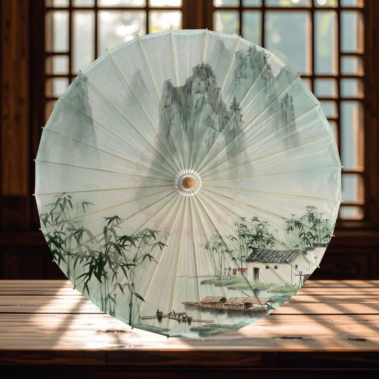 Traditional Chinese Bamboo Oil-paper Umbrella