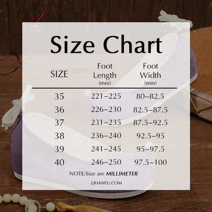 Women's Traditional  Shoes Ziyue 紫玥 Chinese Internal Increase Head Tilted Spring Summer Autumn Winter