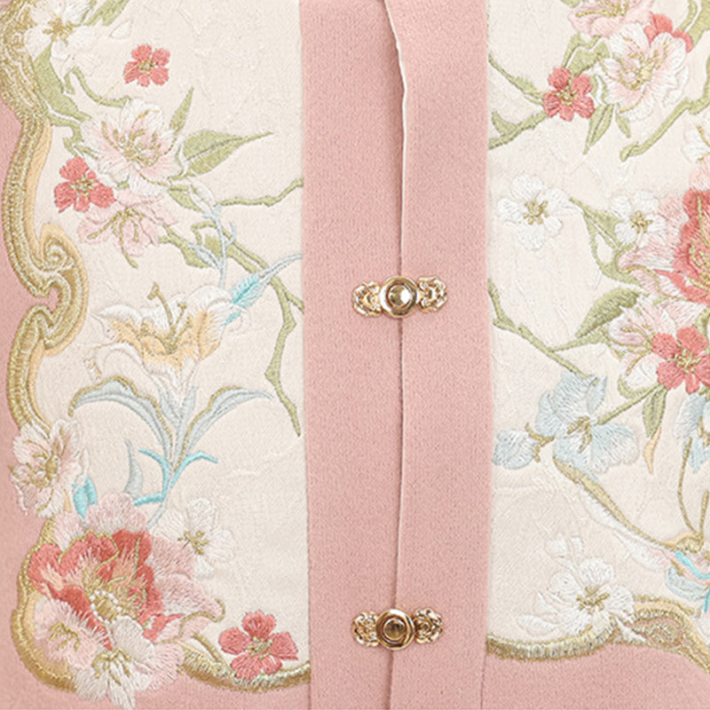 New Chinese Style Clothing Chunxin Fendai "粉黛" Women's Modern  Hanfu Winter Autumn