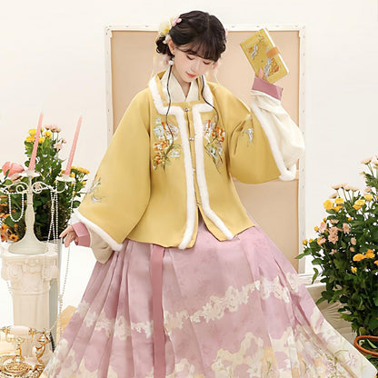 New Chinese Style Clothing Chunxin Nuanyu "暖玉" Women's Modern  Hanfu Winter Autumn