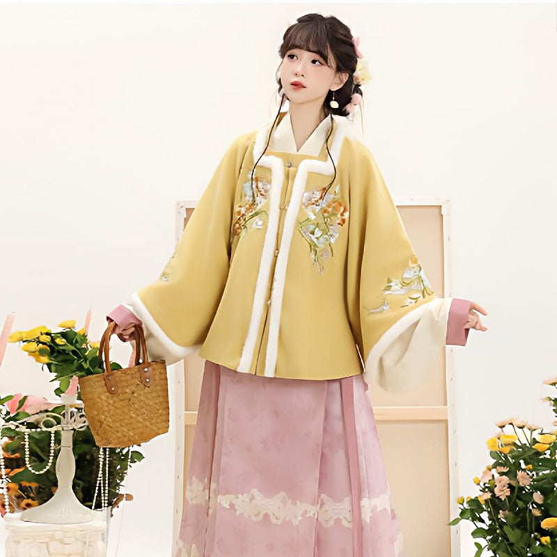 New Chinese Style Clothing Chunxin Nuanyu "暖玉" Women's Modern  Hanfu Winter Autumn