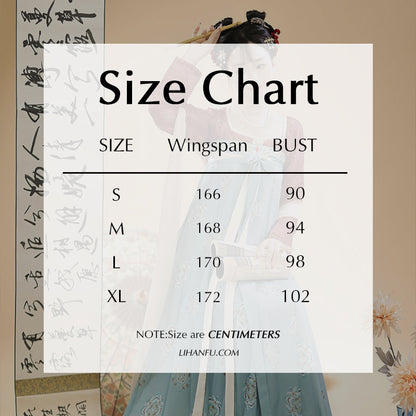 TANG Dynasty Dress Women's Fuhuameng 浮华梦 Ruqun  Hanfu Clothing Spring Summer Autumn