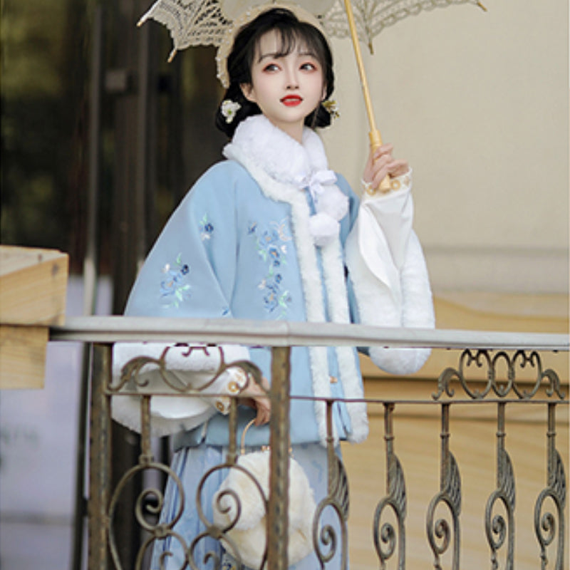 New Chinese Style Clothing Chunxin Lanting "兰亭" Women's Modern  Hanfu Winter Autumn
