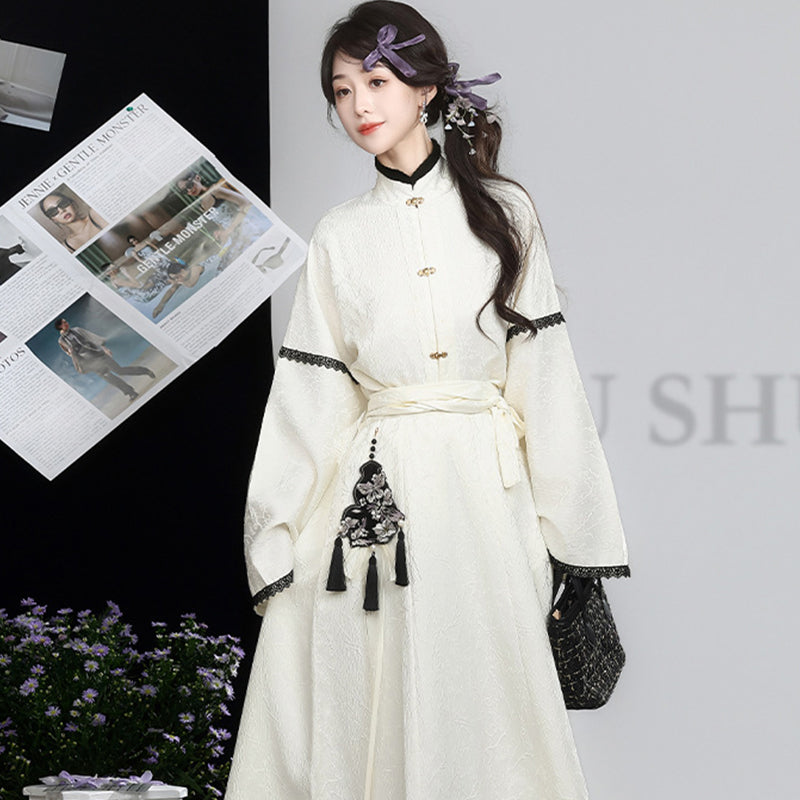 New Chinese Style Clothing Chunxin Mengxiao "梦晓" Women's Modern  Hanfu Winter Autumn