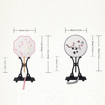 Traditional Chinese Translucent  Fan Tuanshan 团扇