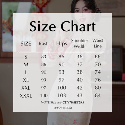 Women's Qipao Huaiqianshu 花千树 Asian Dress Chinese Thicken Modern Hanfu Clothing Velvet Cheongsam Winter Autumn