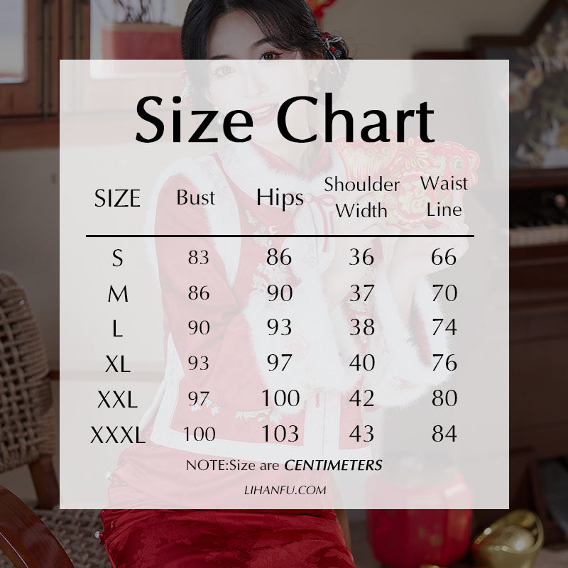 Women's Qipao Xinianle 喜年乐 Asian Dress Chinese Thicken Modern Hanfu Clothing Velvet Cheongsam Winter Autumn