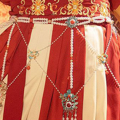 TANG Dynasty Skirt Women's Jianan 迦南 Hanfu Clothing  Spring Summer Autumn