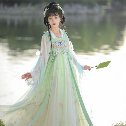 TANG Dynasty Dress Women's Xizuiyan 惜醉颜 Ruqun  Spring Summer Autumn