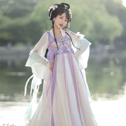TANG Dynasty Dress Women's Xizuiyan 惜醉颜 Ruqun  Spring Summer Autumn