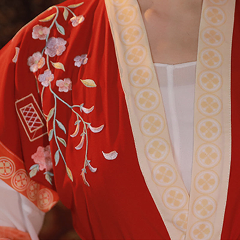 TANG Dynasty Skirt Suit Women's Fengyuzui 枫梧醉 Hanfu Clothing Spring Summer Autumn