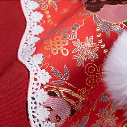 Children's Traditional Panda 熊猫 Clothing Chinese Girl's Lunar New Year Hanfu Dress