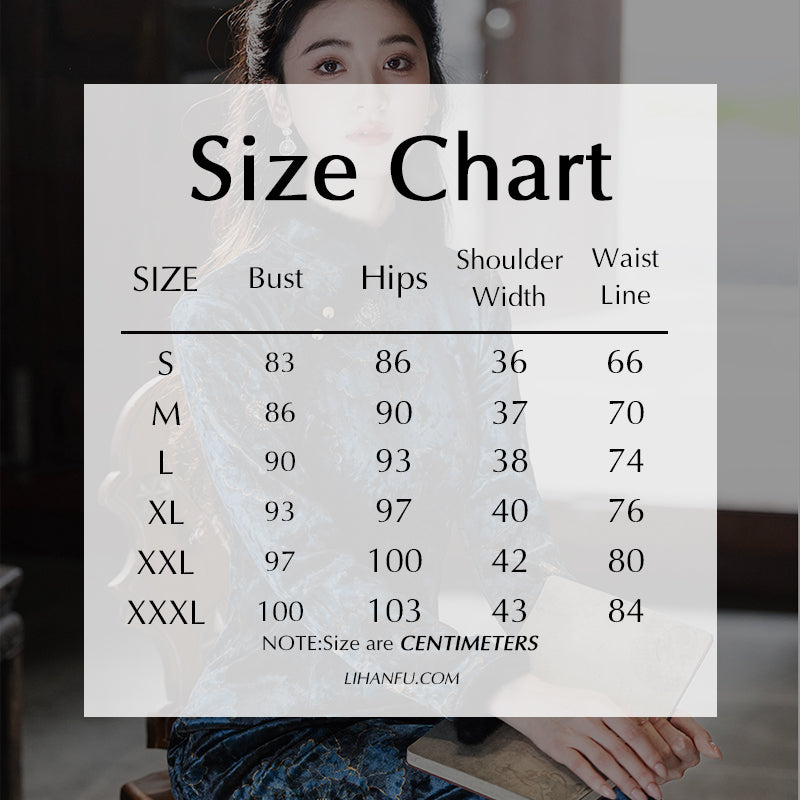 Women's Qipao Sucheng 苏城 Asian Thicken Dress Chinese Modern Hanfu Clothing Velvet Cheongsam Winter